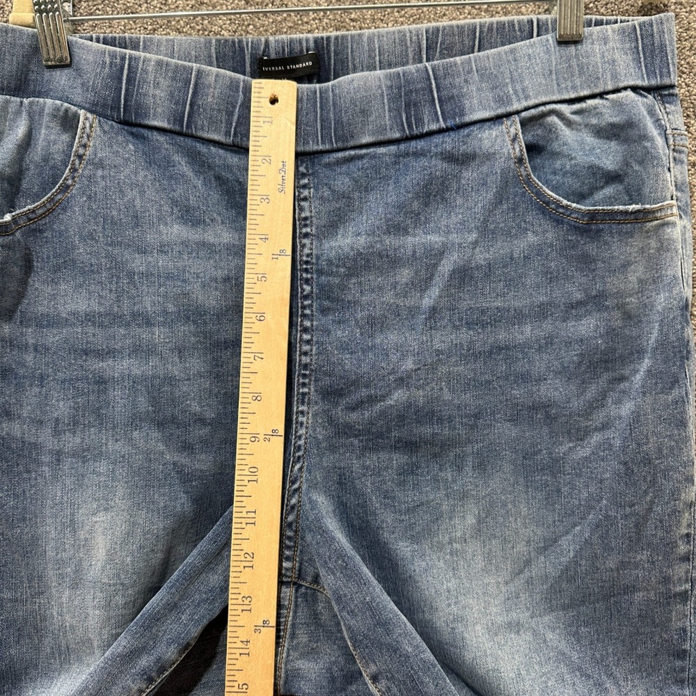 Universal Standard Comfort Dont Call Then Jeggings Jeans M (18-20) Casual Denim - Picture 5 of 15